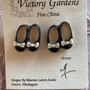 Porcelain earrings
